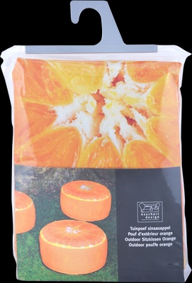 Puff Exterior Naranja